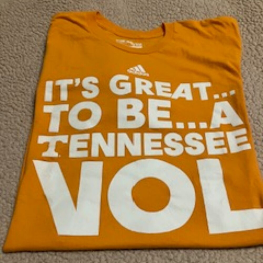 Adidas Vintage Tennessee Vol T-Shirt  Size L